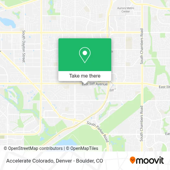 Accelerate Colorado map