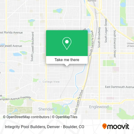 Integrity Pool Builders map