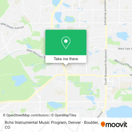 Bchs Instrumental Music Program map