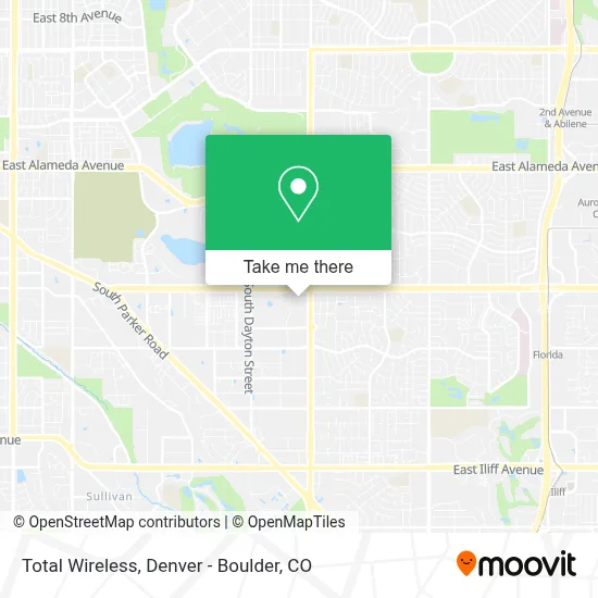 Total Wireless map