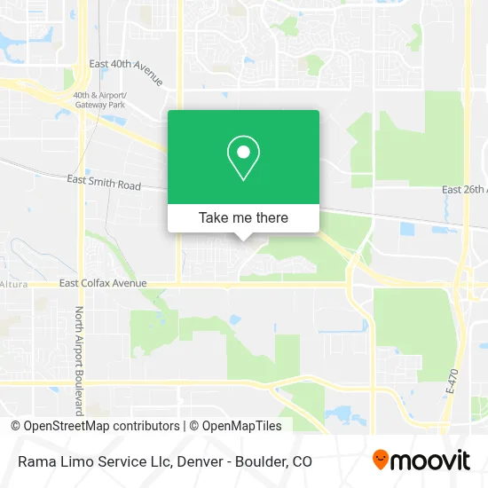 Rama Limo Service Llc map