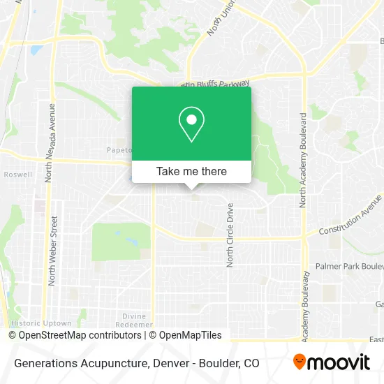 Generations Acupuncture map