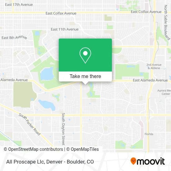 All Proscape Llc map