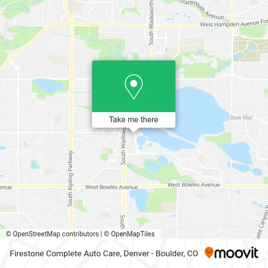 Firestone Complete Auto Care map