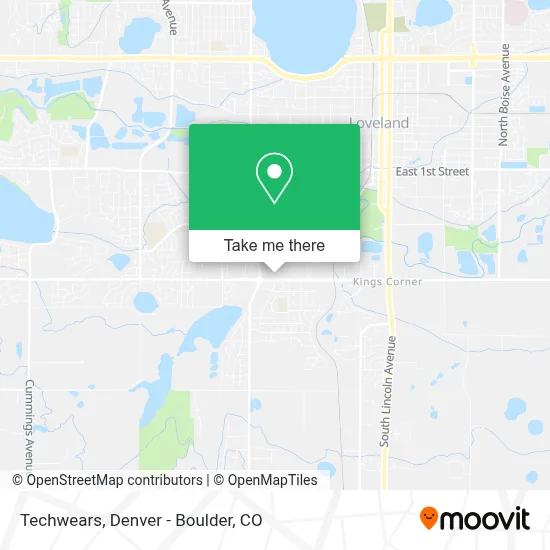 Techwears map