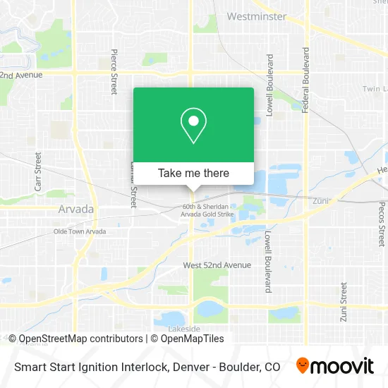 Smart Start Ignition Interlock map
