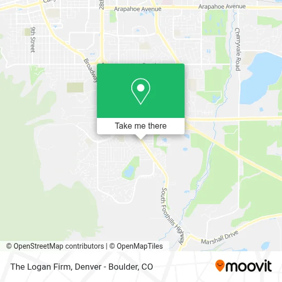 The Logan Firm map