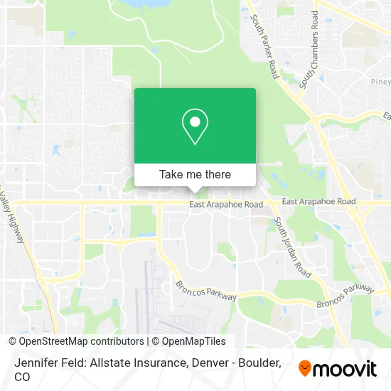 Jennifer Feld: Allstate Insurance map