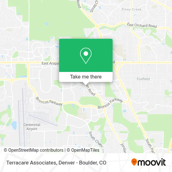 Terracare Associates map