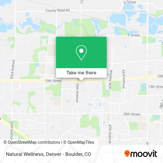 Natural Wellness map