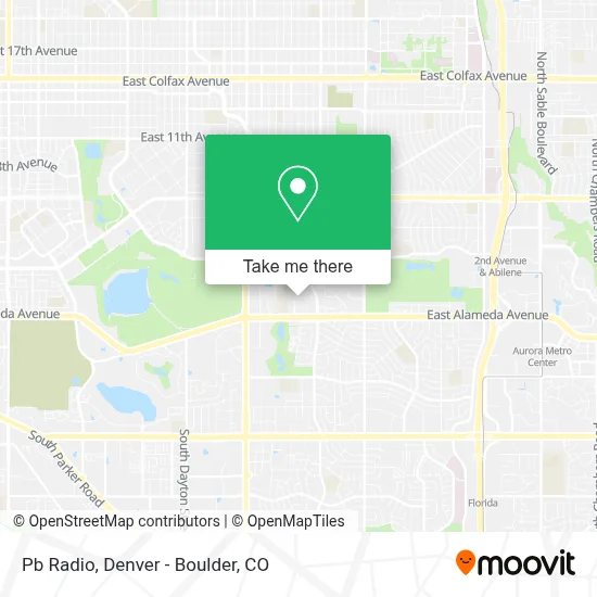 Pb Radio map