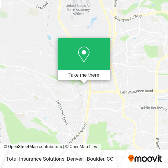 Total Insurance Solutions map