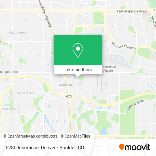 5280 Insurance map