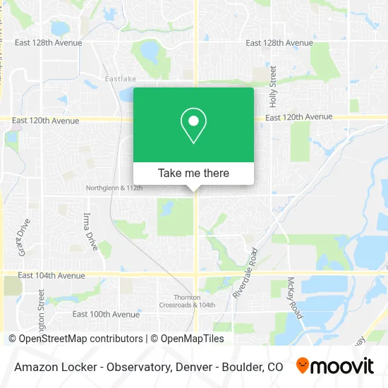 Amazon Locker - Observatory map