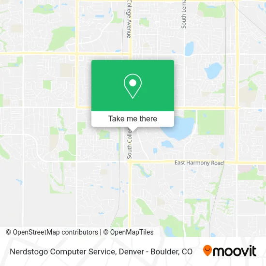 Nerdstogo Computer Service map