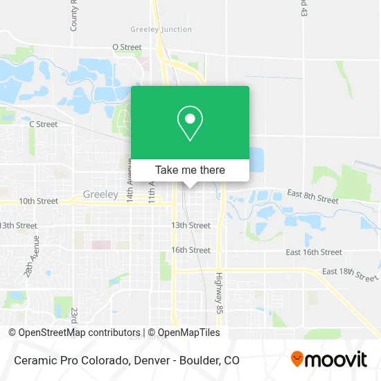 Ceramic Pro Colorado map