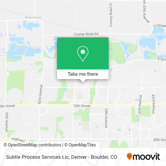 Subtle Process Services Llc map
