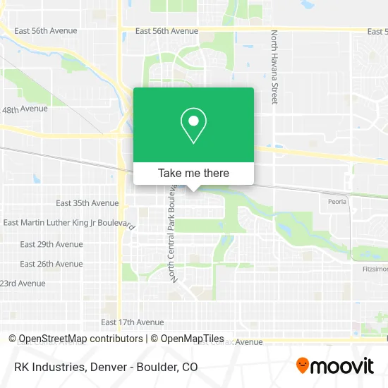 Rk Industries map