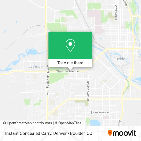 Instant Concealed Carry map