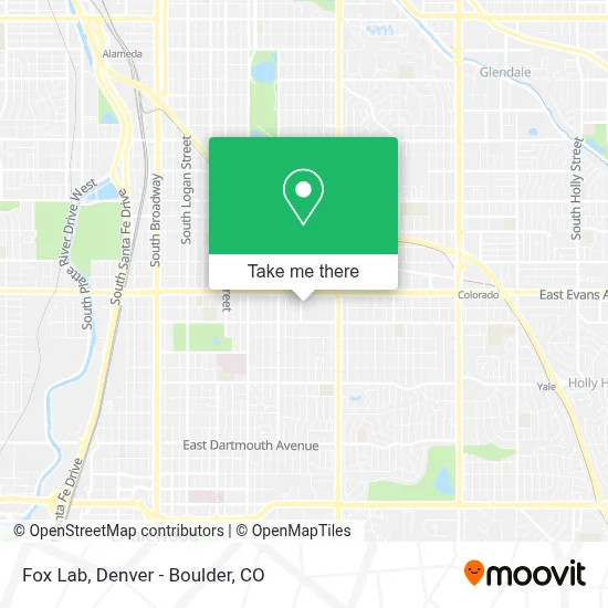 Fox Lab map