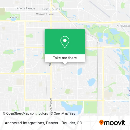 Anchored Integrations map