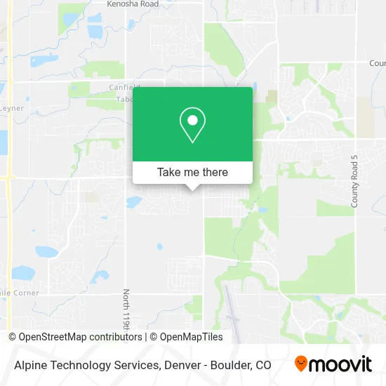 Alpine Technology Services map