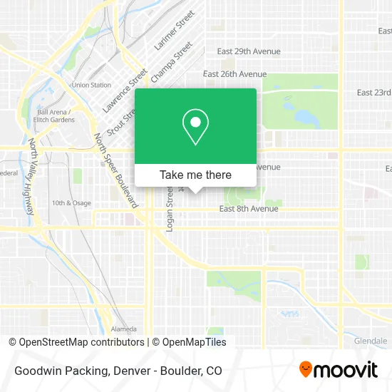 Goodwin Packing map