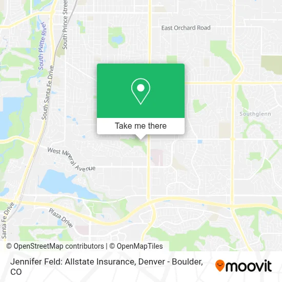 Jennifer Feld: Allstate Insurance map