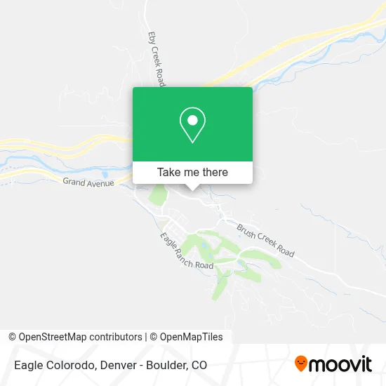 Eagle Colorodo map