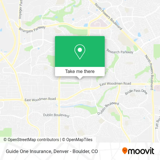 Guide One Insurance map