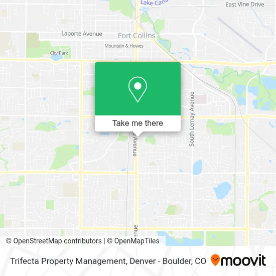 Trifecta Property Management map
