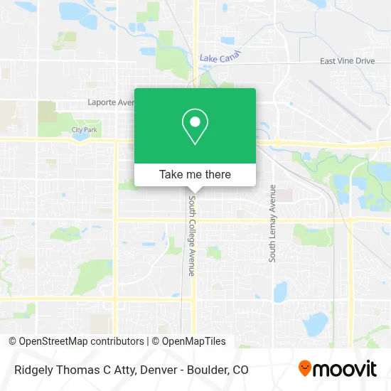 Ridgely Thomas C Atty map