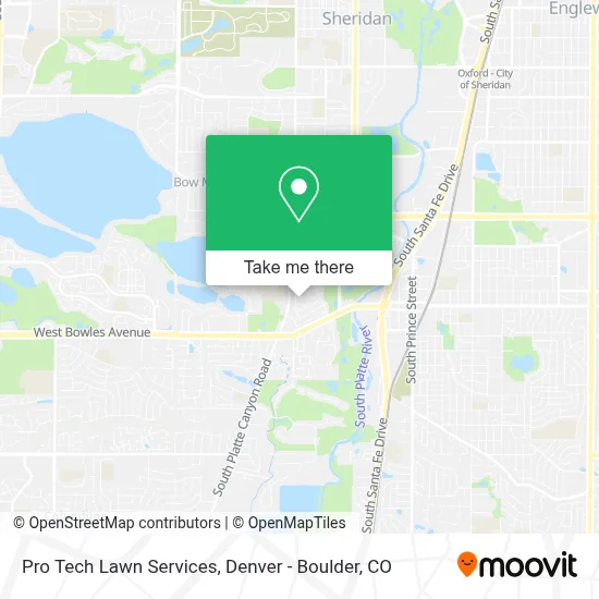 Pro Tech Lawn Services map