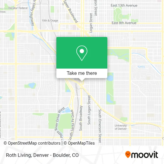 Roth Living map