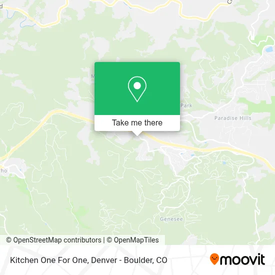 Kitchen One For One map