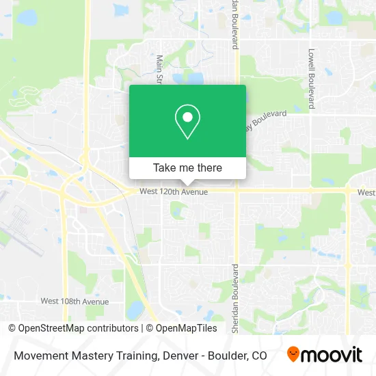 Movement Mastery Training map