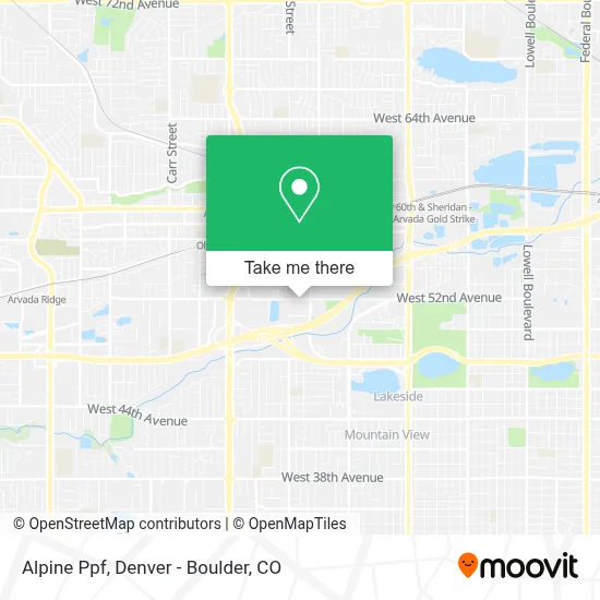 Alpine Ppf map