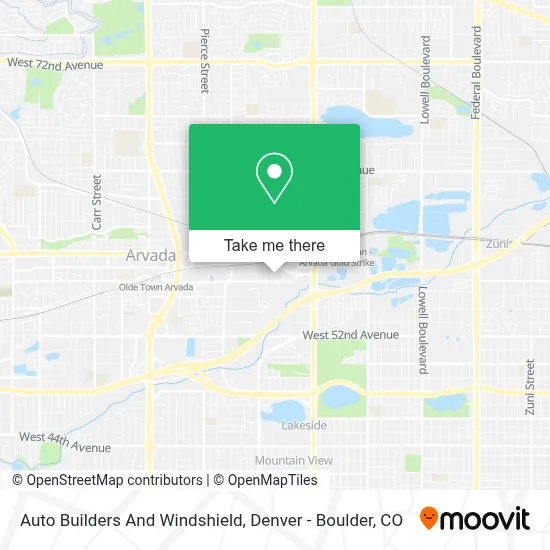 Auto Builders And Windshield map