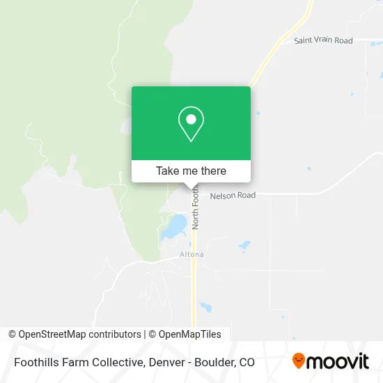 Foothills Farm Collective map