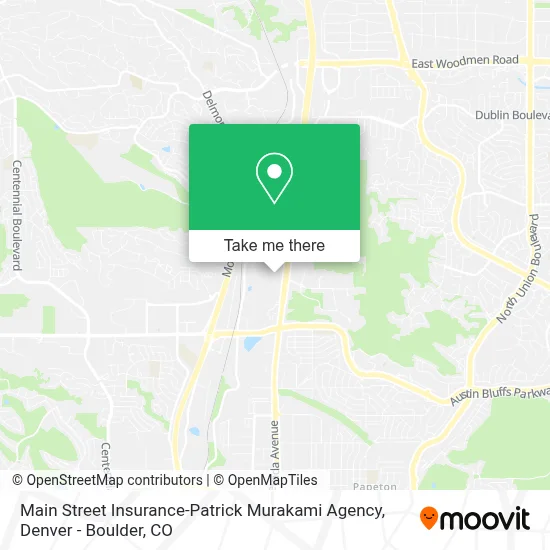 Main Street Insurance-Patrick Murakami Agency map