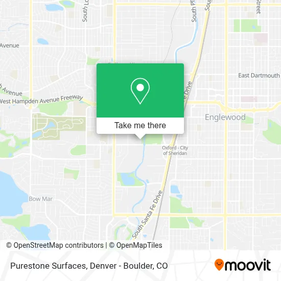 Purestone Surfaces map