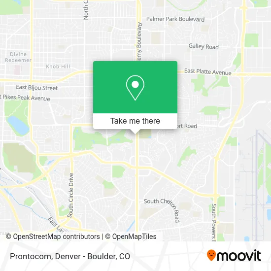 Prontocom map