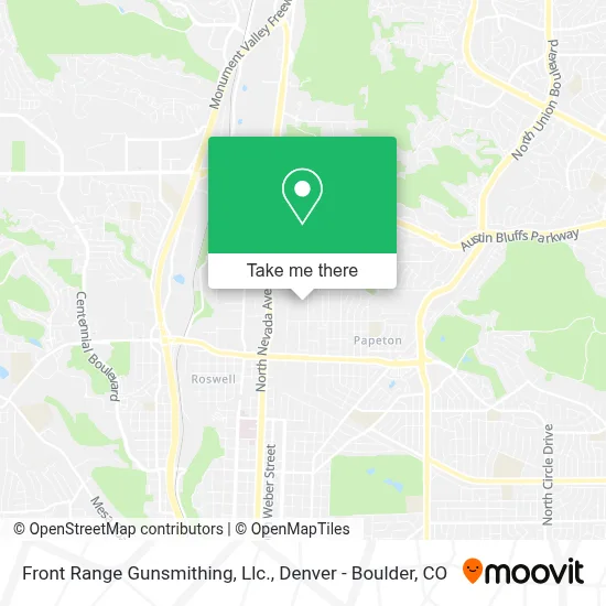 Front Range Gunsmithing, Llc. map