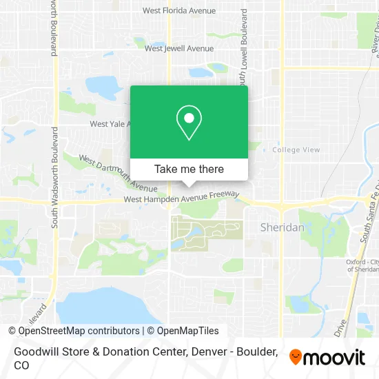 Goodwill Store & Donation Center map
