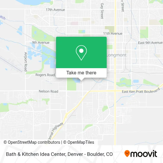 Bath & Kitchen Idea Center map