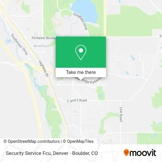 Security Service Fcu map