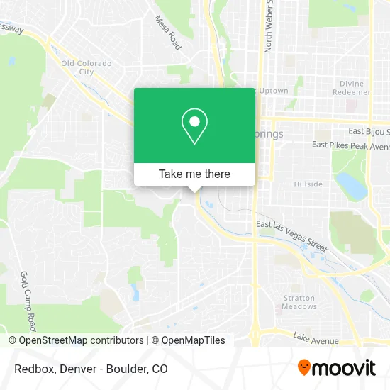 Redbox map