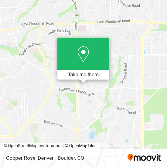 Copper Rose map