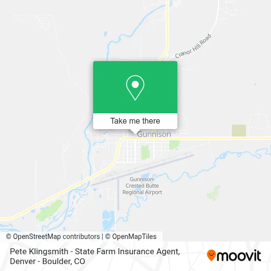Pete Klingsmith - State Farm Insurance Agent map