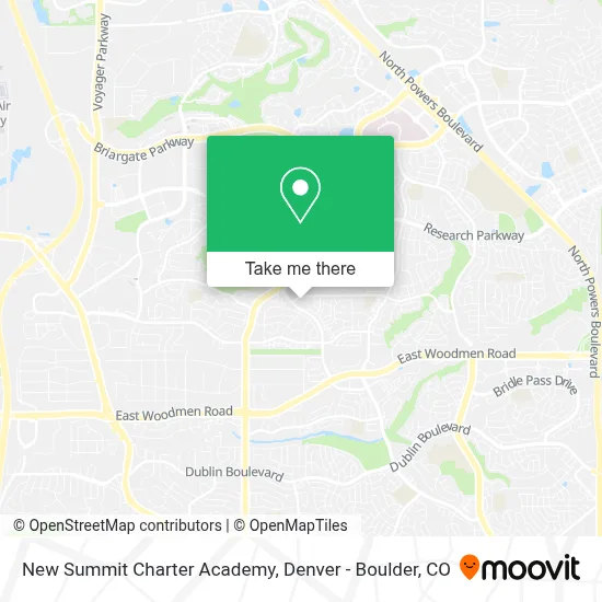 New Summit Charter Academy map